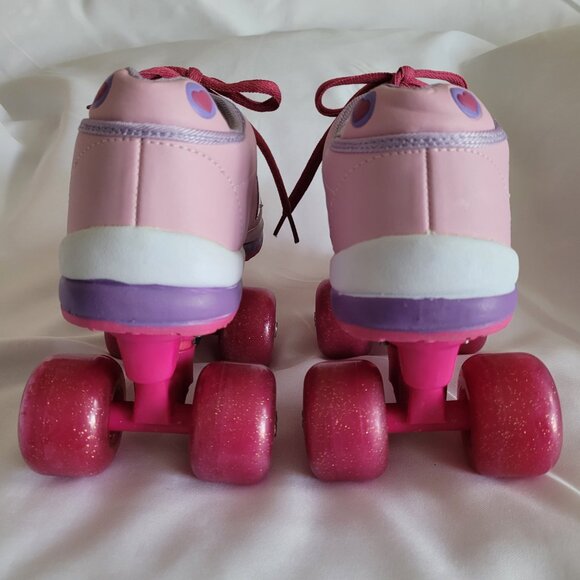 Vtg Barbie Sparkle Wheels Roller Skates Youth SZ 2 - Picture 6 of 15